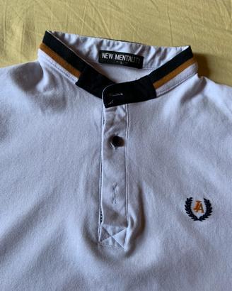 Polo coreano bianca uomo