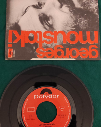 Georges Moustaki 45 giri Polidor