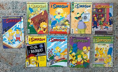 Lotto I Simpson – 10 fumetti Panini Comics