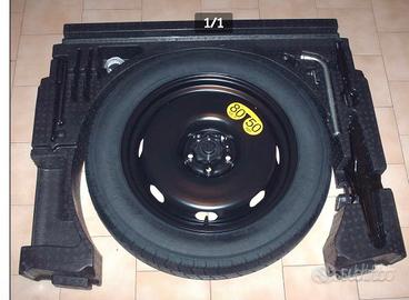 Vw tiguan ruotino di scorta con attrezzi