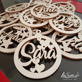 Palle di Natale personalizzate con nome