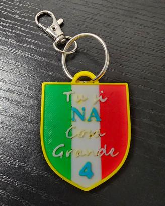 portachiavi  Napoli scudetto 4