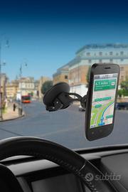 Carica batterie  + supporto da auto per smartphone