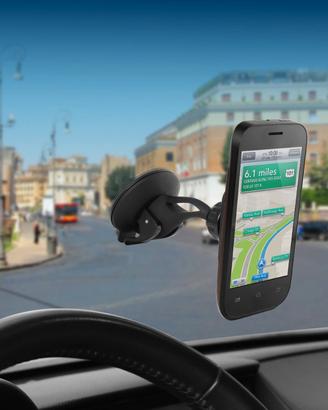 Carica batterie  + supporto da auto per smartphone