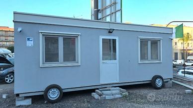 PREFABBRICATO UFFICIO MAX CARAVAN CON RUOTE