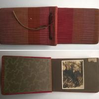 Vintage Foto Album con 7 foto d'epoca originali a