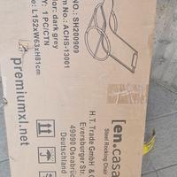 sedia a dondolo da giardino