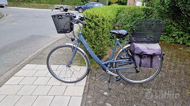 Bicicletta da donna con cestini