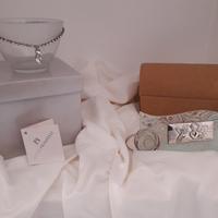 ciotola"PIGNATELLI" e porta Post-it "CHIARALUNA"