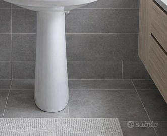 Colonna da Bagno in Ceramica Bianca Lucida H 71 cm