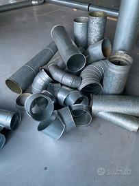 Tubi impianto aspirazione falegnameria / trucioli