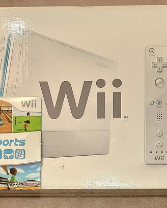 WII CON ACCESSORI E GIOCHI