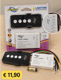 Interruttore Wireless Lampade e Luci 3 Canali