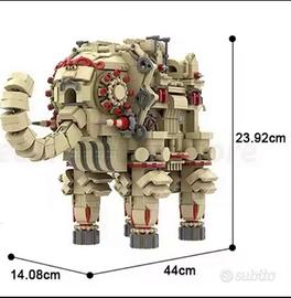 Link breath of the wild mattoncini lego colossi