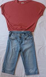 Completino estivo bimba pantaloncino +magliatta