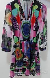 Vestito multicolor estivo