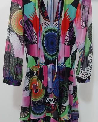 Vestito multicolor estivo