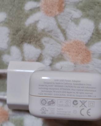 alimentatore usb-a originale Apple 10w