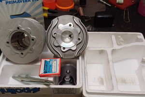 Cilindro vespa et3 polini evoluzione alluminio