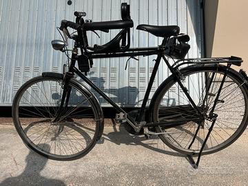 Bici vintage anni 70 con seggiolino