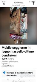 Mobile di legno massello