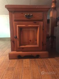 Comodino e due letti