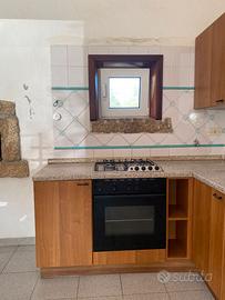 Cucina su misura artigianale angolare 400+120 cm