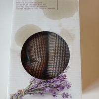 Cuscino con grano e lavanda