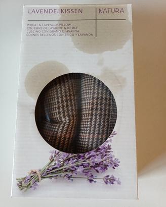Cuscino con grano e lavanda