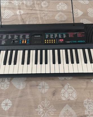 Casio CTK-480 Tastiera Pianoforte Digitale con 61 