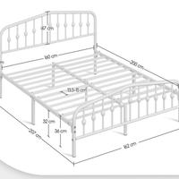 Struttura letto + materasso