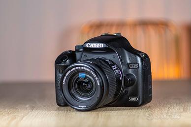 Canon EOS 500D + EF-S 18-55mm IS STM + Confezione