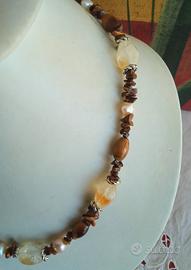 Collana pietre dure 