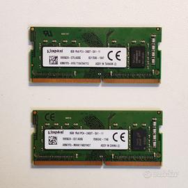 2x8GB RAM Kingston DDR4 PC4-2400T Sodimm (16GB)