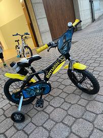 Bicicletta bambino Batman 14 pollici 2/4 anni