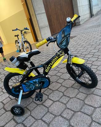 Bicicletta bambino Batman 14 pollici 2/4 anni
