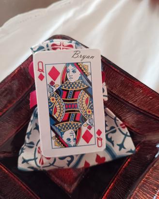 Bomboniere carte in ceramica 