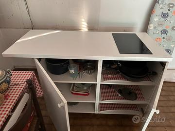 Mobile Cucina 2 Ante con Piano Induzione 2 Zone