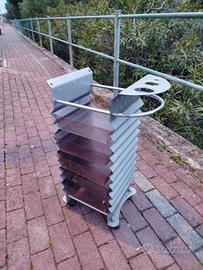 carrello parrucchiere Maletti