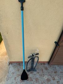 remo e pompa manuale per SUP