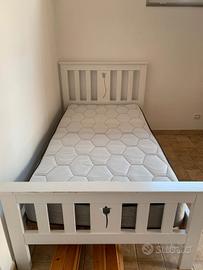 letto singolo alla francese 