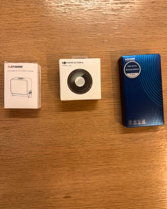 Macro Lens + Filtri ND/Cpl + Flash DJI Osmo 6