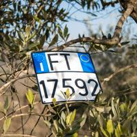 🚹TARGA REPLICA UFFICIALE INDISTRUTTIBILE🚹