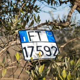 🚹TARGA REPLICA UFFICIALE INDISTRUTTIBILE🚹