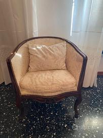 poltrona in stile Luigi XV