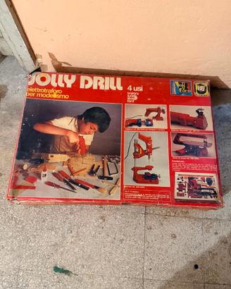 Jolly Drill elettrotraforo completo gioco anni '70
