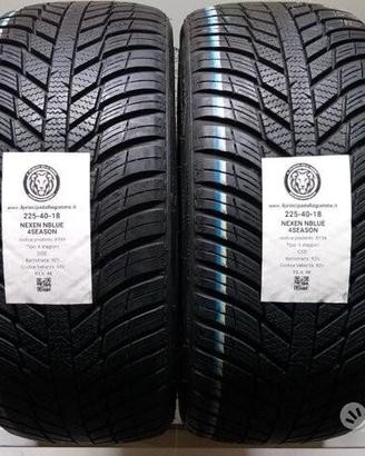2 gomme 225 40 18 nexen a8159