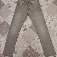 Pantaloni H&M Slim Fit 32/33 - Grigio - Cotone