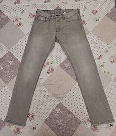 Pantaloni H&M Slim Fit 32/33 - Grigio - Cotone