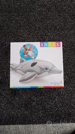 delfino gonfiabile cavalcabile Intex 201x76cm